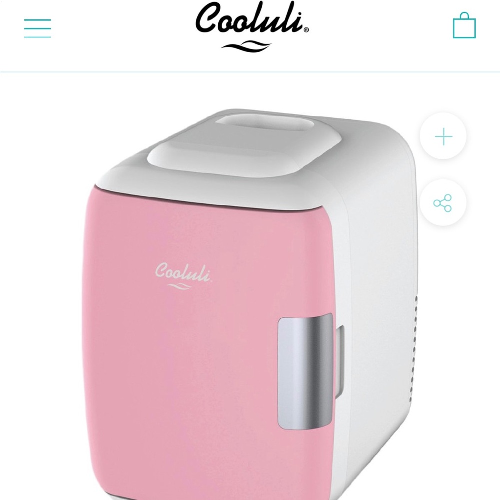 Cooluli pink mini fridge brand new